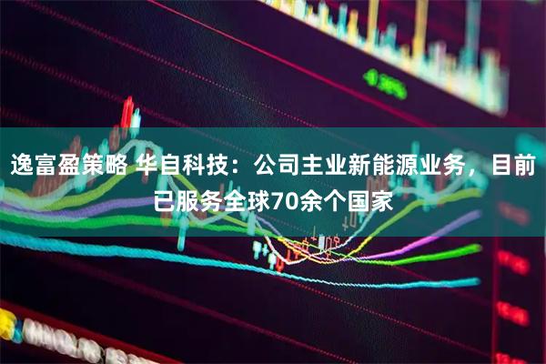 逸富盈策略 华自科技：公司主业新能源业务，目前已服务全球70余个国家